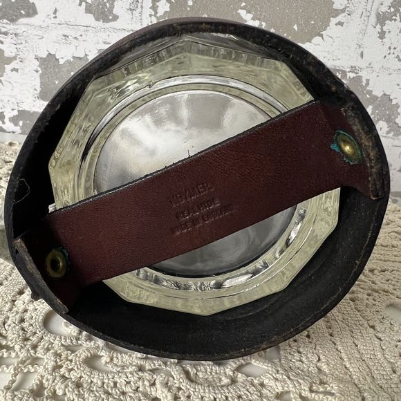 Vtg Noymer Beer Mugs Leather Covers Snap On EPluribus Unum America Eagle Barware - Picture 9 of 16